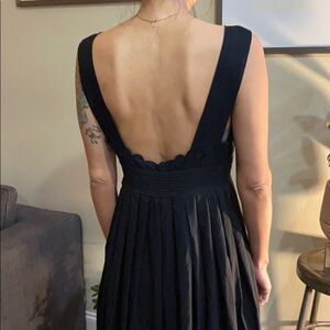 Catharine Malandrino Boho Floral cutout dress